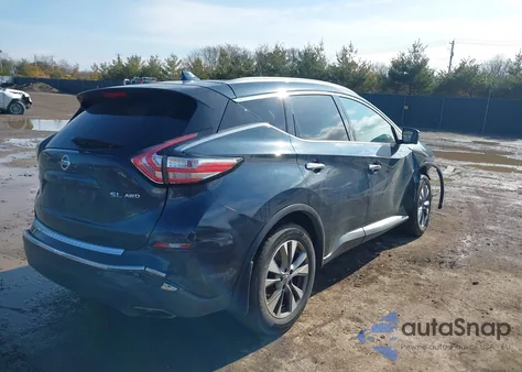 2018 Nissan Murano Sl z USA, uszkodzony, nr VIN 5N1AZ2MH3JN113804